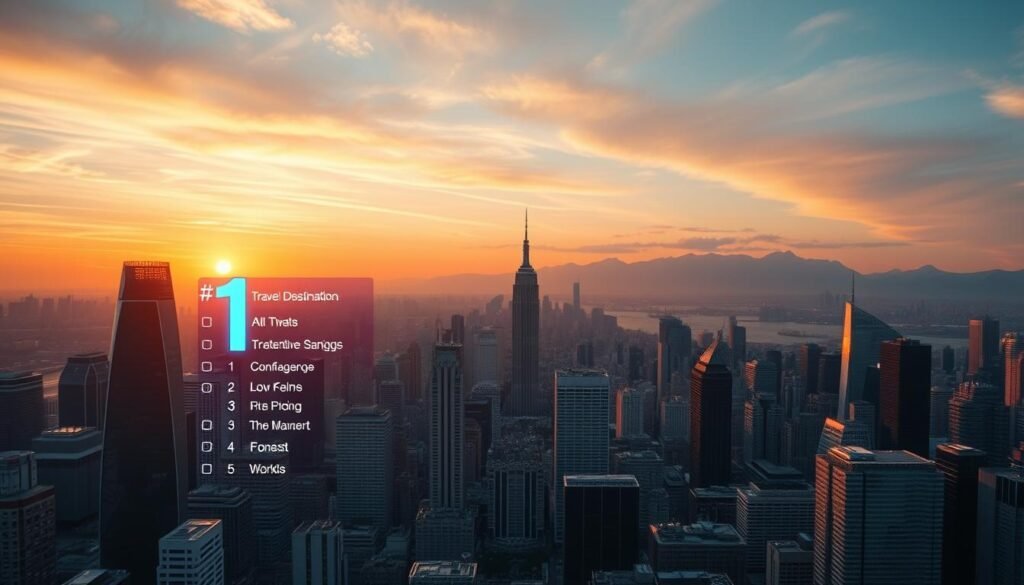 top destination ranking