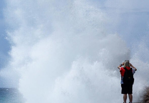 Storm Theresa Hits The Canaries